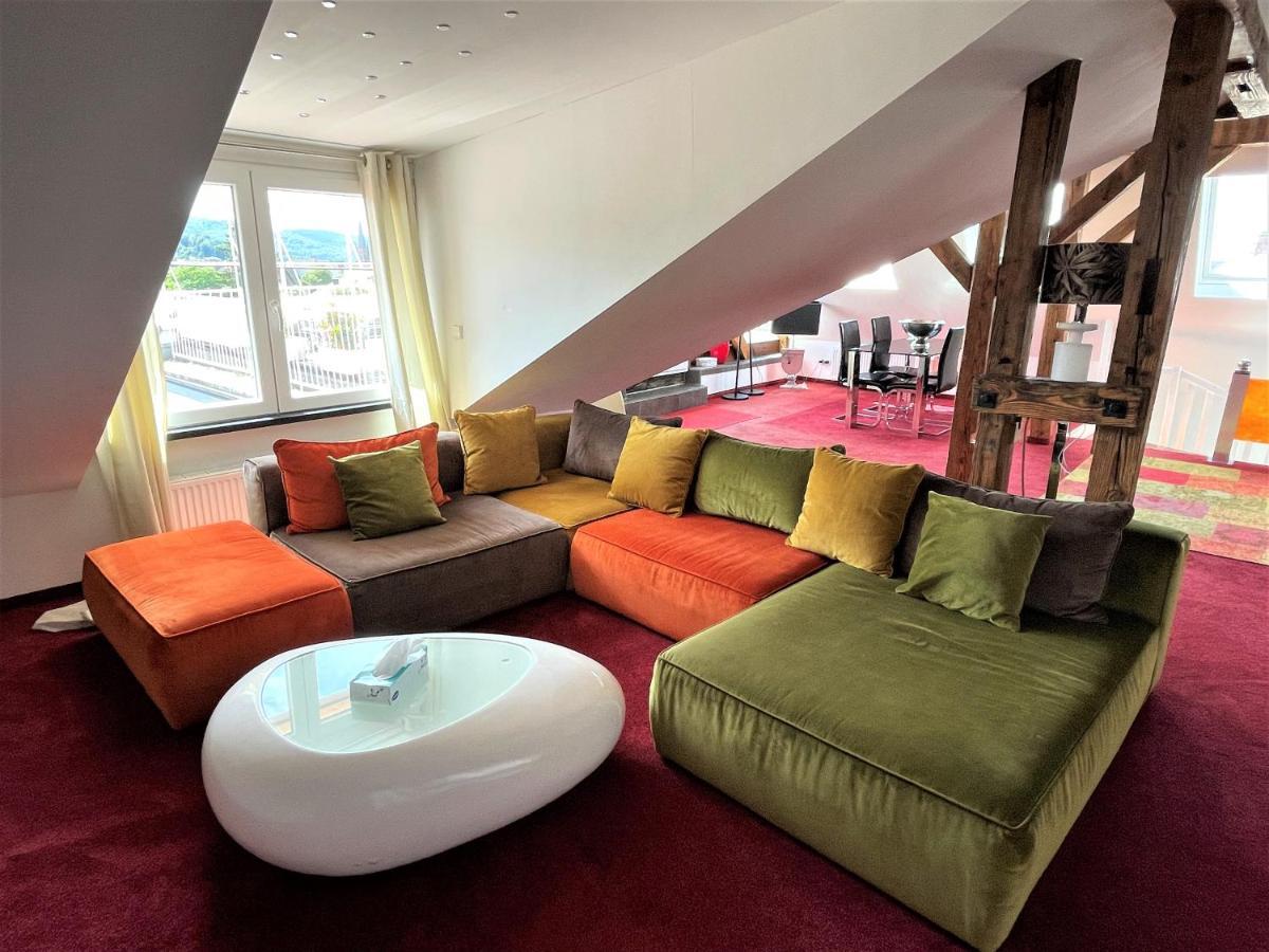 City Penthouse Mit Dachterrasse ไฟรบวร์กอิมไบรส์เกา ภายนอก รูปภาพ